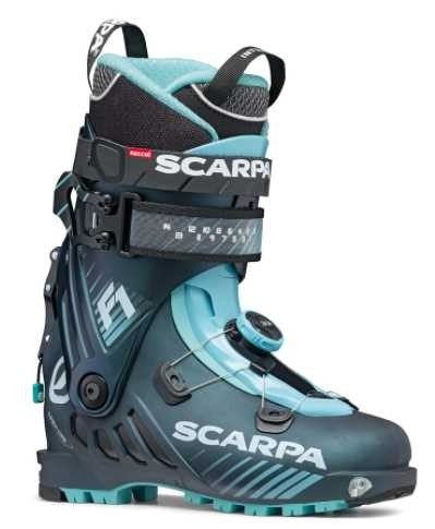 Scarpa wmn anthracite - f1, anthracite-aqua
